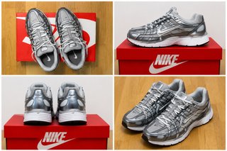 Zapatillas Nike P-6000 Mujer Grises y Plateadas