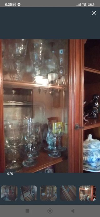 Conjunto Muebles Comedor Madera Maciza