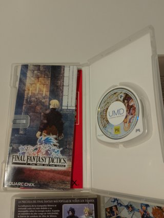 Pack 4 juegos RPG PSP: Final Fantasy, Kingdom Hear