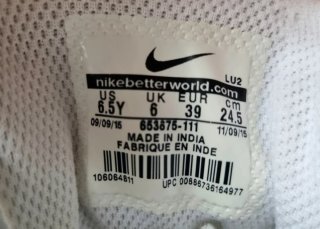Zapatillas Nike Priority Mid Blancas Talla 39