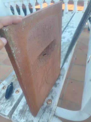Reloj de Sol Cerámica Cara Niño