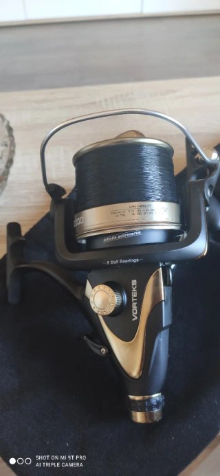 Carrete Grauvell Vorktex 8+1 Rodamientos