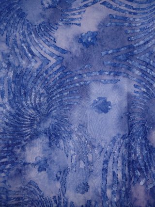 Top Natura Talla M/L Azul y Blanco