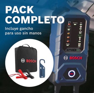 Cargador Batería Bosch C40-Li 6V/12V