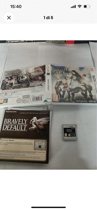 Bravely Default Nintendo 3DS