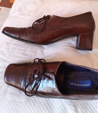 ZAPATOS PIEL MUJER MARRÓN