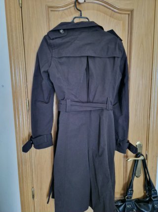 Gabardina Zara Marrón
