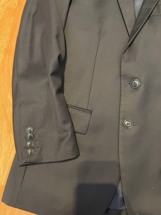 Traje Zara Azul Marino Talla 44