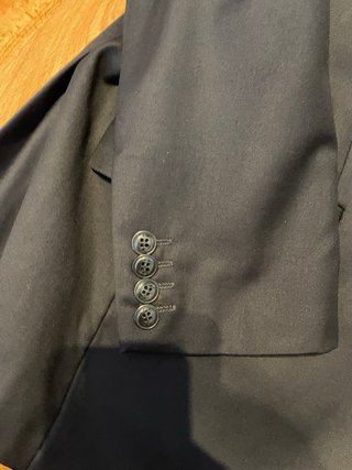 Traje Zara Azul Marino Talla 44