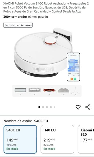 Xiaomi Robot Vacuum S40C