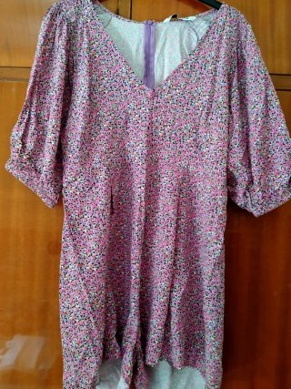 Mono floral de Zara mujer