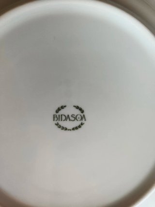 Bidasoa Ensaladera y Fuente Porcelana