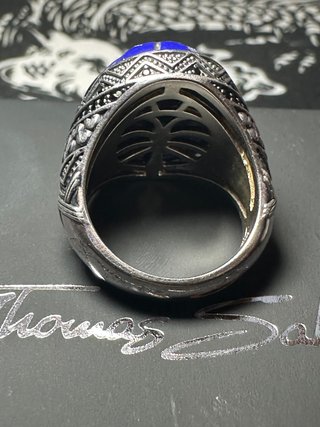 Anillo Thomas Sabo De Plata Con Sello Escarabajo