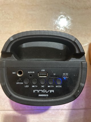 Altavoz Bluetooth INNDISCO Negro