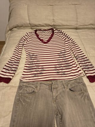 Jersey Desigual rayas M/38/10