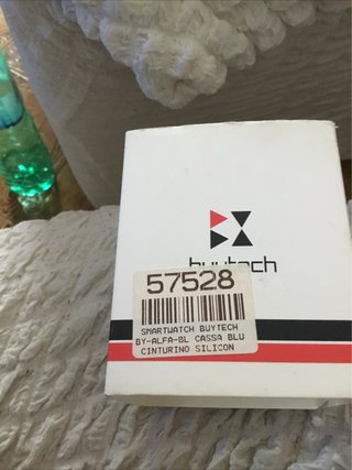 Smartwatch Buytech Alfa Blu Cinturino Silicon