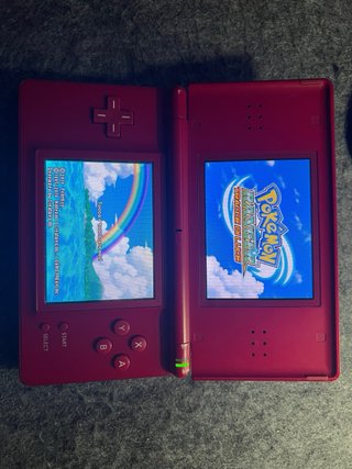 Nintendo DS Lite Rosso + 2 Giochi Pokemon