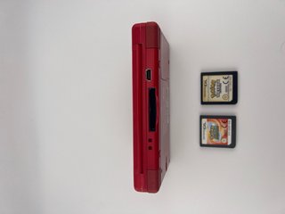 Nintendo DS Lite Rosso + 2 Giochi Pokemon