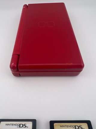 Nintendo DS Lite Rosso + 2 Giochi Pokemon