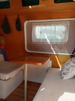 Furgoneta Camper Volksvagen LT35 lista para viajar