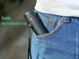 Telescopio Monocular 2000X25 Bolsillo HD