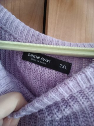 Jersey oversize lila