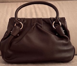 Borsa Pelle Marrone Salvatore Ferragamo