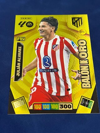 Panini Julián Álvarez Balón de Oro 470