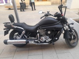 Motos Méndez Cruiser Negra
