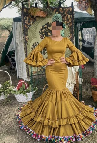 Traje Flamenca Gitana Sevillana