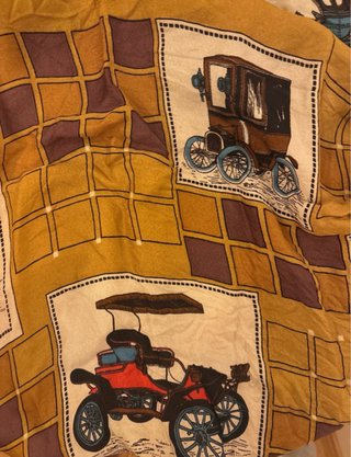 Foulard quadrato vintage 65cmx 65cm
