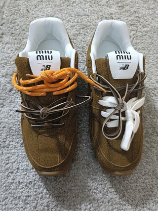 New Balance x Miu Miu Scarpe Marroni