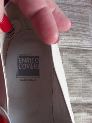 Mary Jane Enrico Coveri Rosse e Bianche