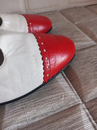 Mary Jane Enrico Coveri Rosse e Bianche