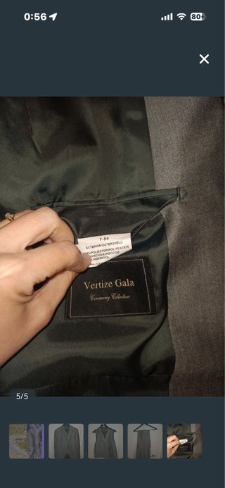 Traje de novio gris 3 piezas