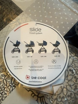 Carrito de bebé Be Cool Slice azul