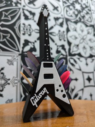 ORGANIZADOR GIBSON FLYING V PARA PÚAS NUEVO