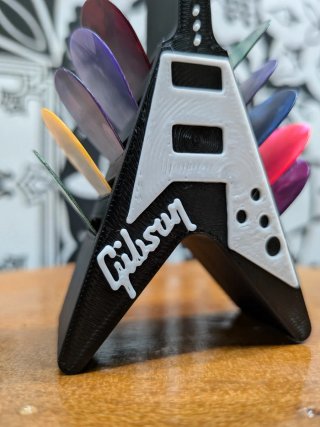 ORGANIZADOR GIBSON FLYING V PARA PÚAS NUEVO