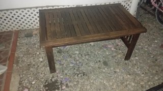 Mesa de teca