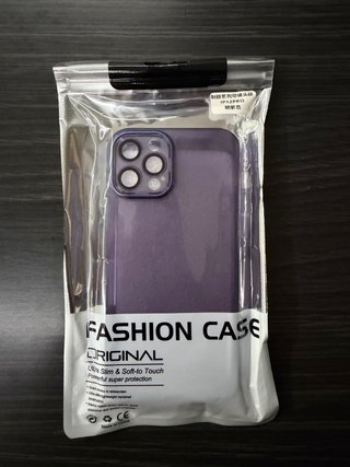 Funda iPhone 12 Pro Morado Fashion Case