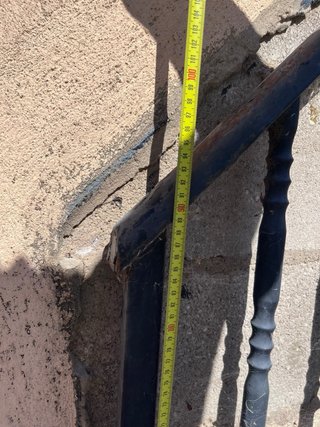 Escalera de hierro exterior