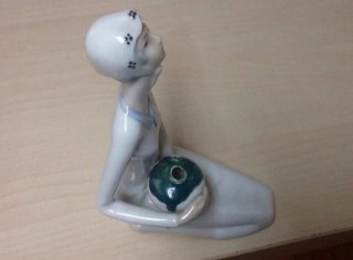 Figura de porcelana
