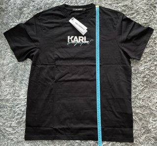 Camiseta Karl Lagerfeld Stack Logo Talla XXL