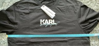 Camiseta Karl Lagerfeld Stack Logo Talla XXL
