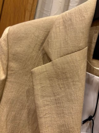 Americana Zara Dorada Talla XS