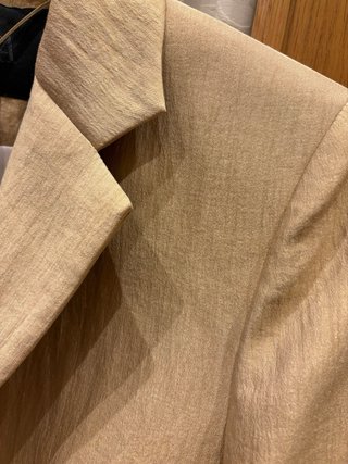 Americana Zara Dorada Talla XS