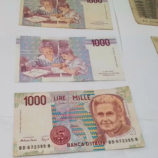 Raccolta di Banconote Antiche Italiane Lira