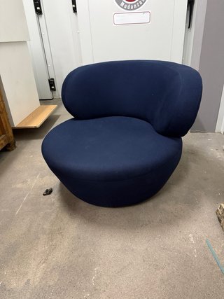 Poltrona di design blu