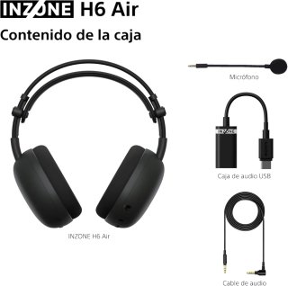 Auriculares Gaming Sony INZONE H6 Negro