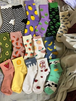 Calcetines divertidos estampados